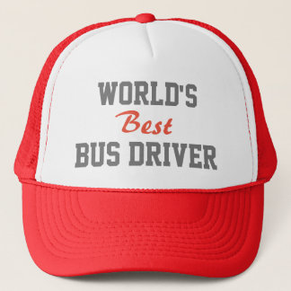 World's best bus driver cap