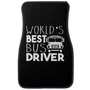 World's Best Bus Driver Car Floor Mat