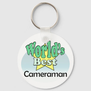 World's Best Cameraman Keychain