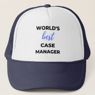 World's Best Case Manager 2 Trucker Hat