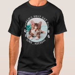 World's Best Cat Dad Personalized Cute Pet Photo T-Shirt<br><div class="desc">Worlds Best Cat Dad ... Surprise your favorite Cat Dad this Father's Day with this super cute custom pet photo t-shirt. Customize this cat dad t-shirt with your cat's favorite photo, and name. This cat dad shirt is a must for cat lovers and cat dads. Great gift from the cat....</div>