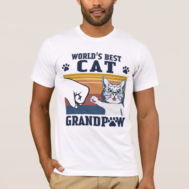 cat grandpa shirt