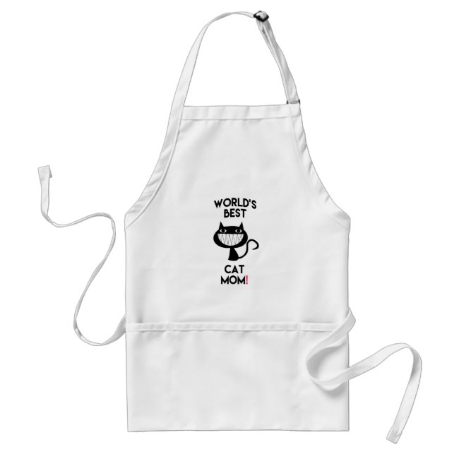World's best cat mom! Apron
