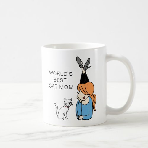 Worlds Best Cat Mom Coffee Mug