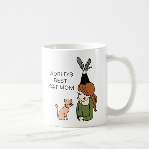 Worlds Best Cat Mom Coffee Mug