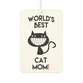 World's Best Cat Mom | Fun Cat Cartoon