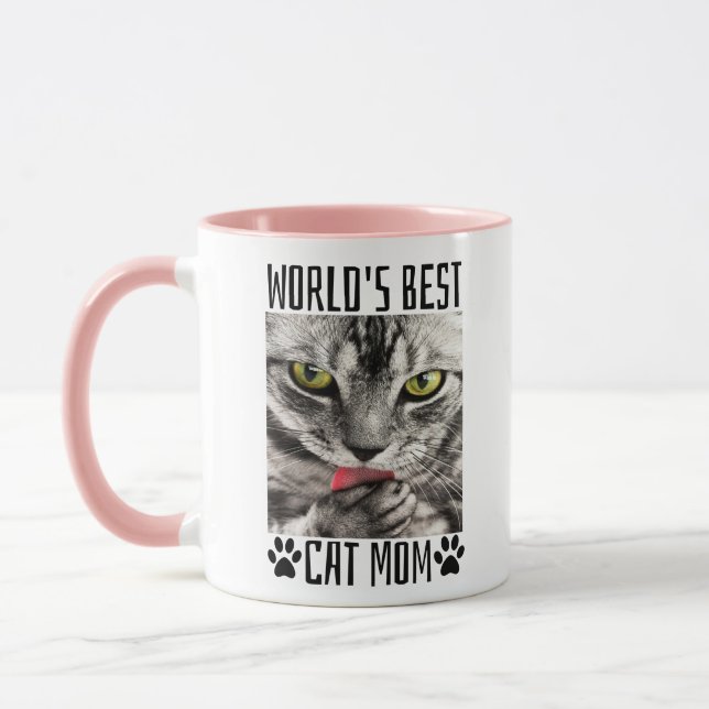 World's Best Cat Mom   Mug (Left)