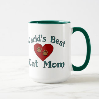 World's Best Cat Mom Mug
