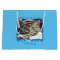 World's Best Cat Mom Paw Prints Pet Photo Blue