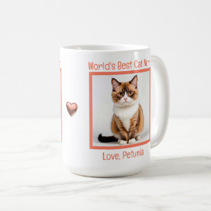 World's Best Cat Mom Personalize (Munchkin) Coffee Mug