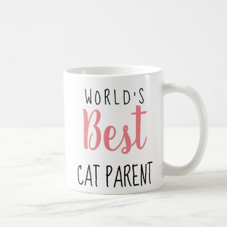 World's Best Cat Parent - Customizable Coffee Mug