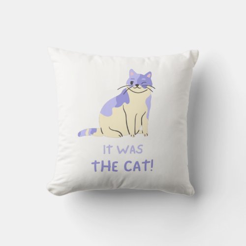 Worlds Best Cat Personalized Cute Pet Photo Throw Pillow