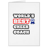 World's Best Cheer Coach (Front)
