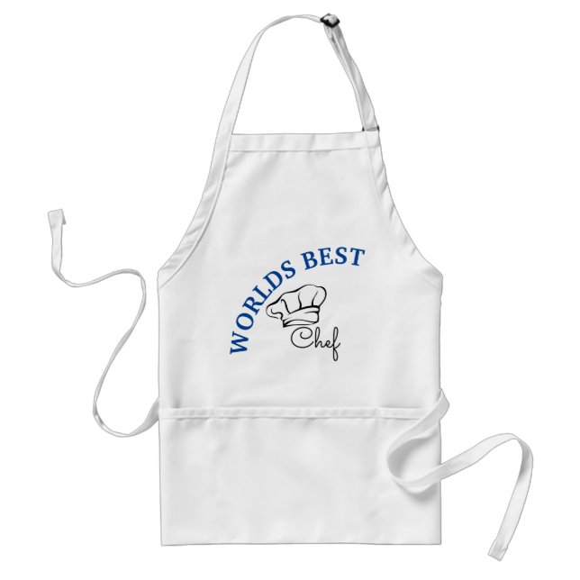 World's Best Chef Adult Apron (Front)