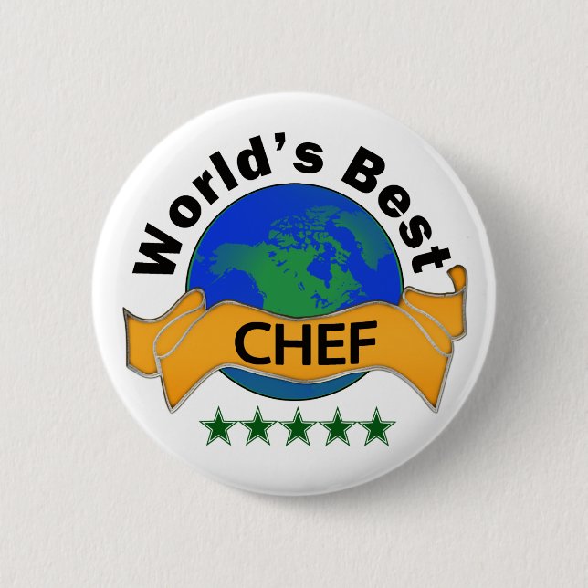 World's Best Chef Button (Front)