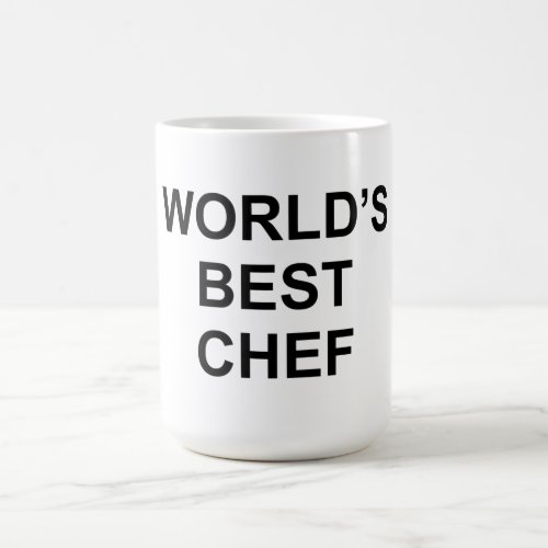 Worlds Best Chef Coffee Mug
