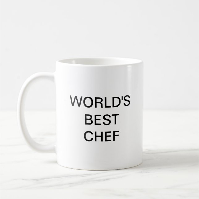 World's best chef Coffee Mug (Left)