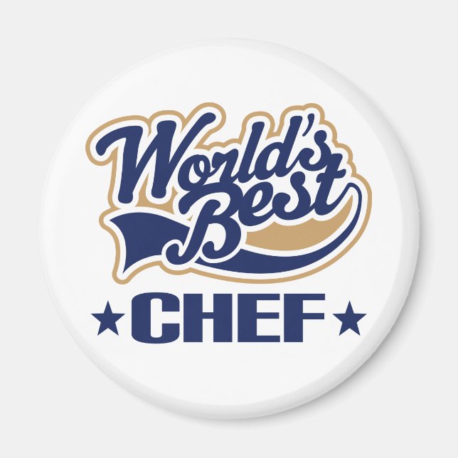 Worlds Best Chef Magnet (Front)