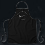 World's Best Chef Modern Typography Personalized Apron<br><div class="desc">Elevate your culinary experience with our World's Best Chef Modern Typography Personalized Apron. This apron is not just a kitchen accessory; it's a stylish and customized essential for the master chef in your life. The modern typography design adds a contemporary and chic touch to the apron, making a bold statement...</div>