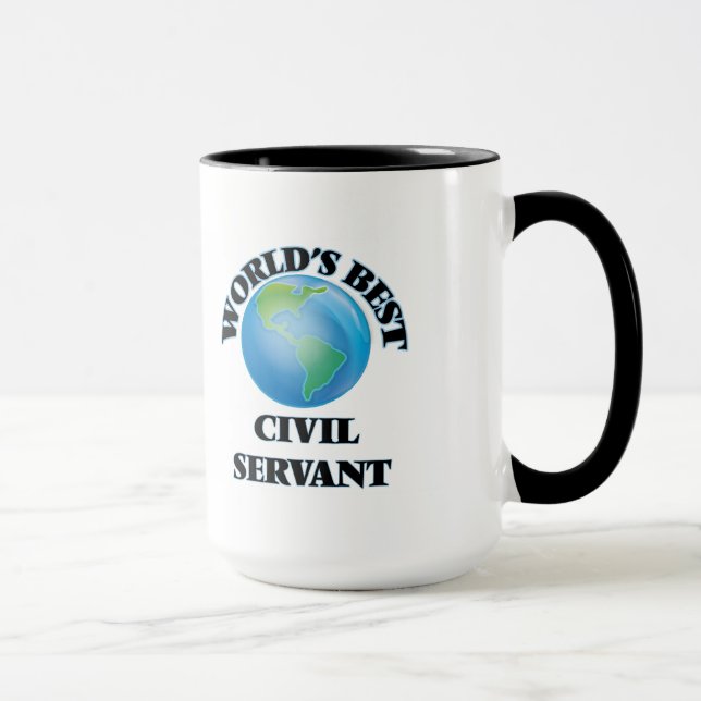 World's Best Civil Servant Mug (Right)