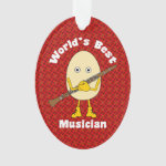 World's Best Clarinet Musician Ornament