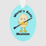 World's Best Clarinet Musician Ornament