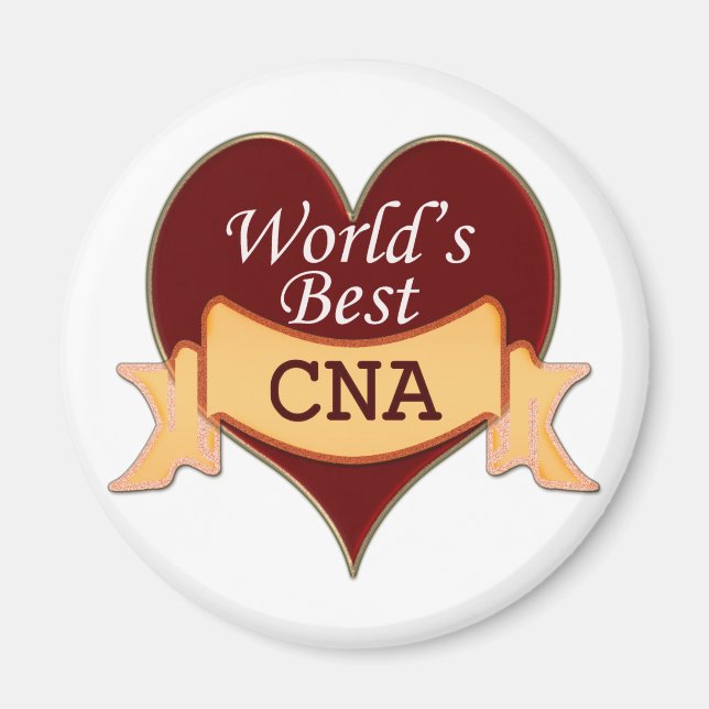 World's Best CNA Magnet (Front)