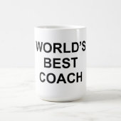 World's Best Coach Coffee Mug (Center)