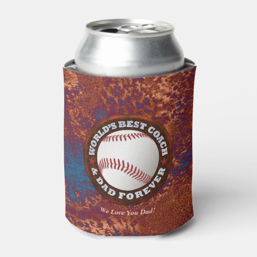 Worlds Best Coach  Dad 1 Options Can Cooler