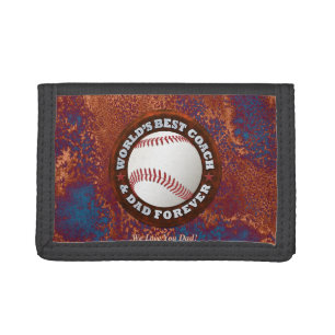 World's Best Coach & Dad 1 Options Wallet