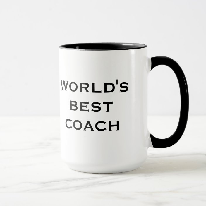 World's Best Coach Mug