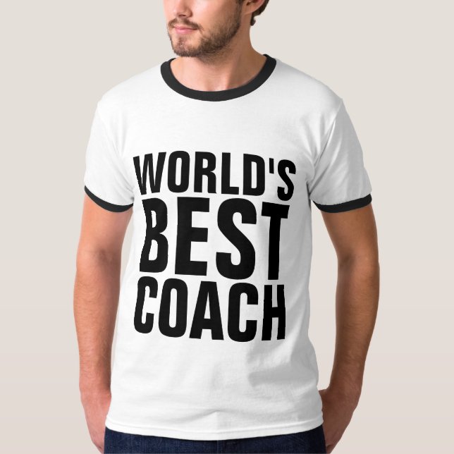 WORLD'S BEST COACH T-Shirts (Front)