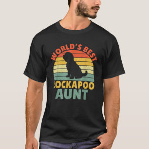 Worlds best Cockapoo Aunt Cockapoo  T-Shirt