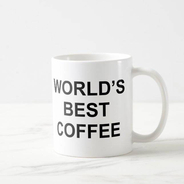 World's Best Coffee Coffee Mug (Right)