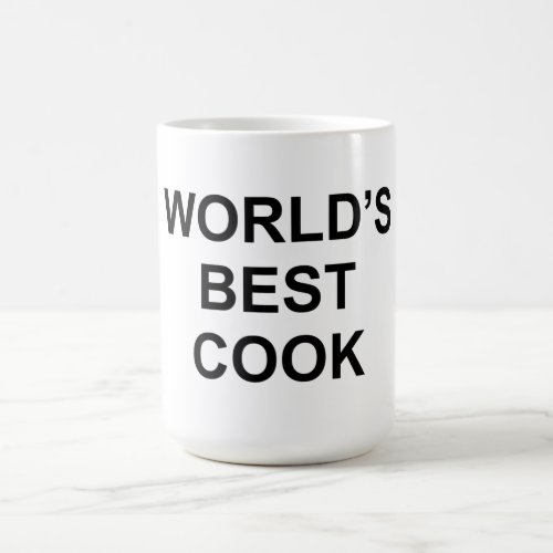 Worlds Best Cook Coffee Mug