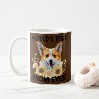 World's Best Corgi Dog Mom Ever Best Furry friend Coffee Mug