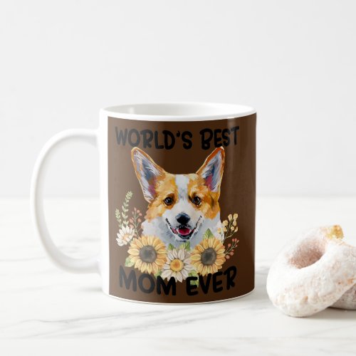 Worlds Best Corgi Dog Mom Ever Best Furry friend Coffee Mug