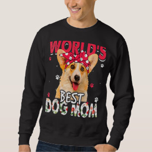 World's Best Corgi Dog Mom Mother's Day Sweatshirt