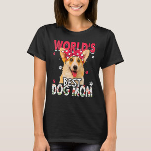World's Best Corgi Dog Mom Mother's Day T-Shirt