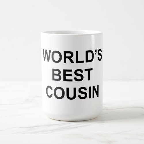 Worlds Best Cousin Coffee Mug