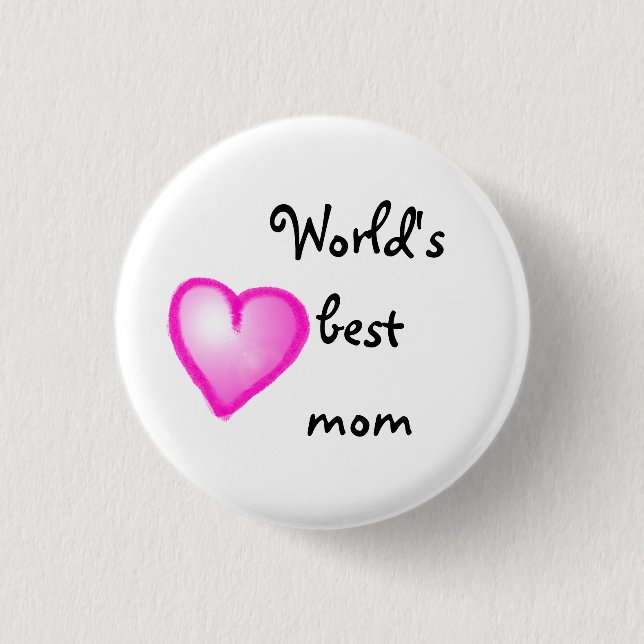 World's Best Cover Button (Front)