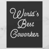 World's Best Coworker (Front)