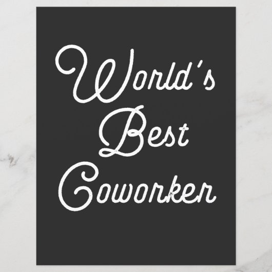 World's Best Coworker (Front)