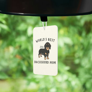 World's Best Dachshund Mom Personalized Dog Name Air Freshener