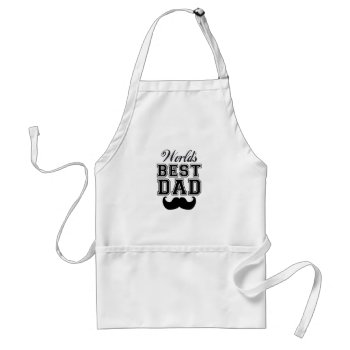 Worlds Best Dad Apron by TheMooreShop at Zazzle