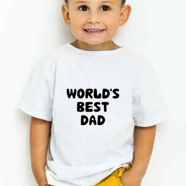 World's Best Dad Baby Tshirts (Creator Uploaded)