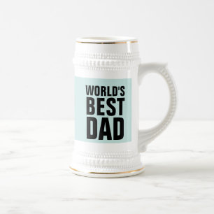 WORLD'S BEST DAD BEER STEIN