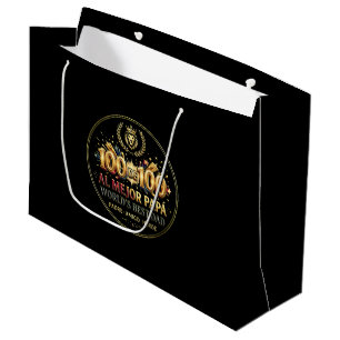 World's Best Dad / Bolsa de regalo Large Gift Bag