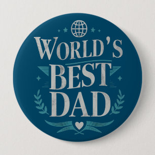 World's Best Dad Button