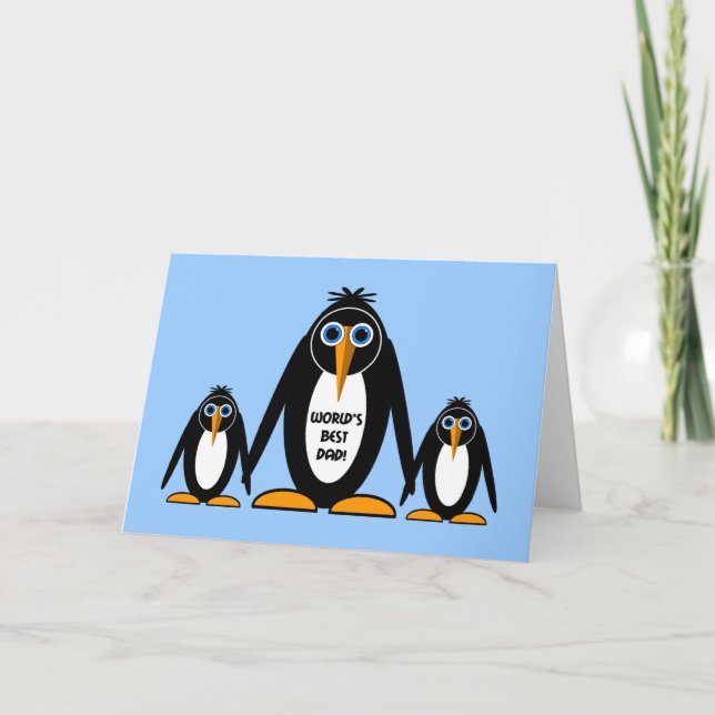 world's best dad card (Front)